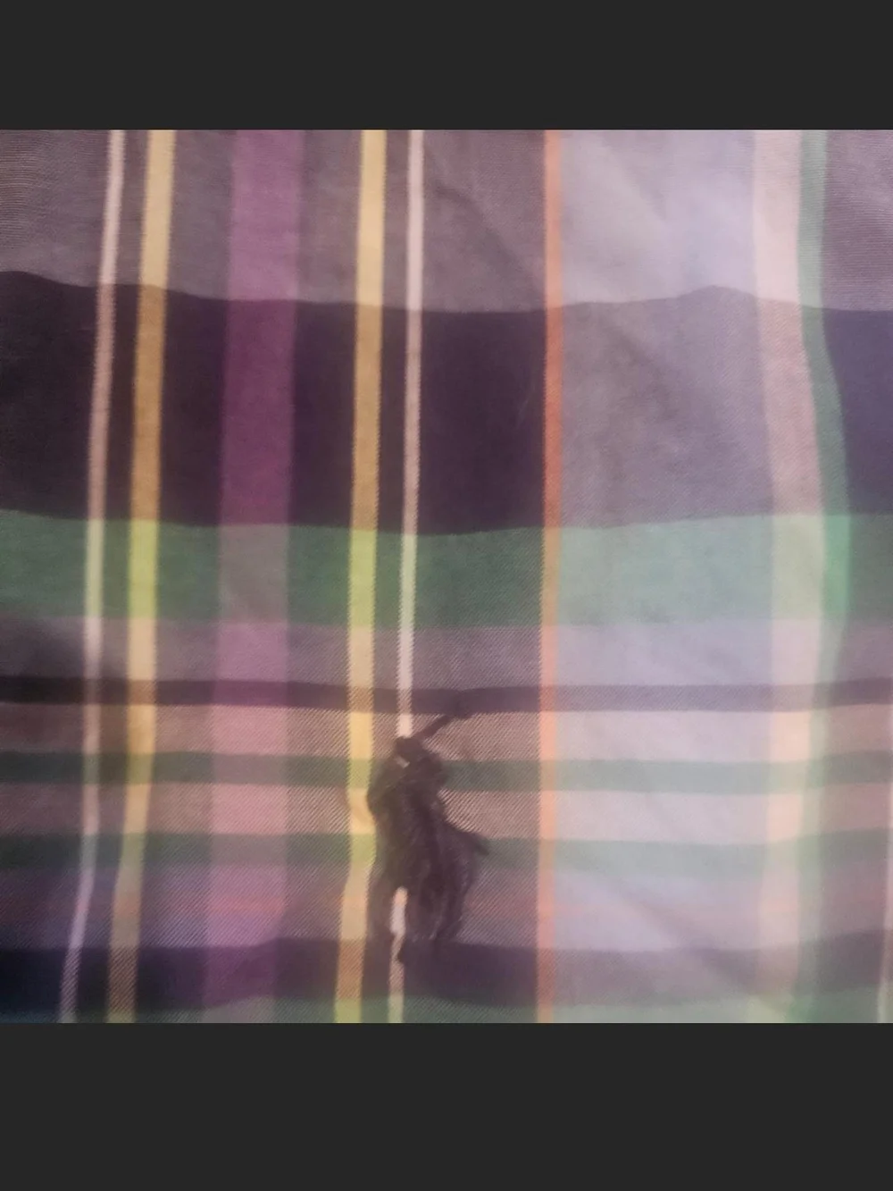 Ralph Lauren Multicolor Plaid Button-Down Shirt - Green, Blue, Purple